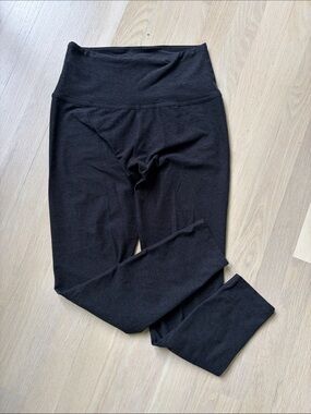 Beyond yoga full length leggings space dye grey